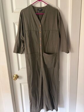 Tuck jumpsuit